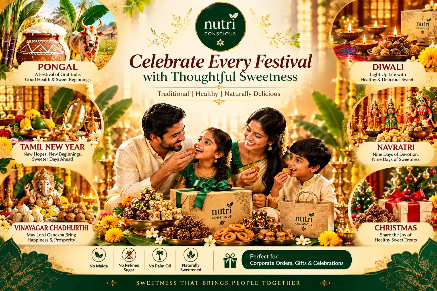 INSUVAI sweet boxes for every festival and celebration