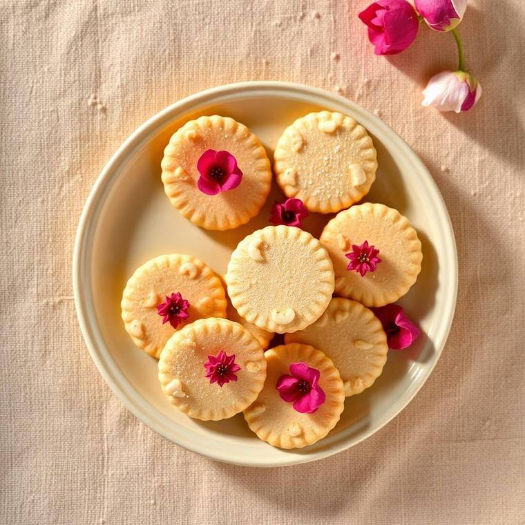 Kaju Rose Biscuit
